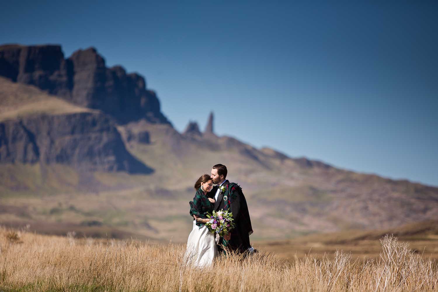 Old Man of Storr Spring Wedding